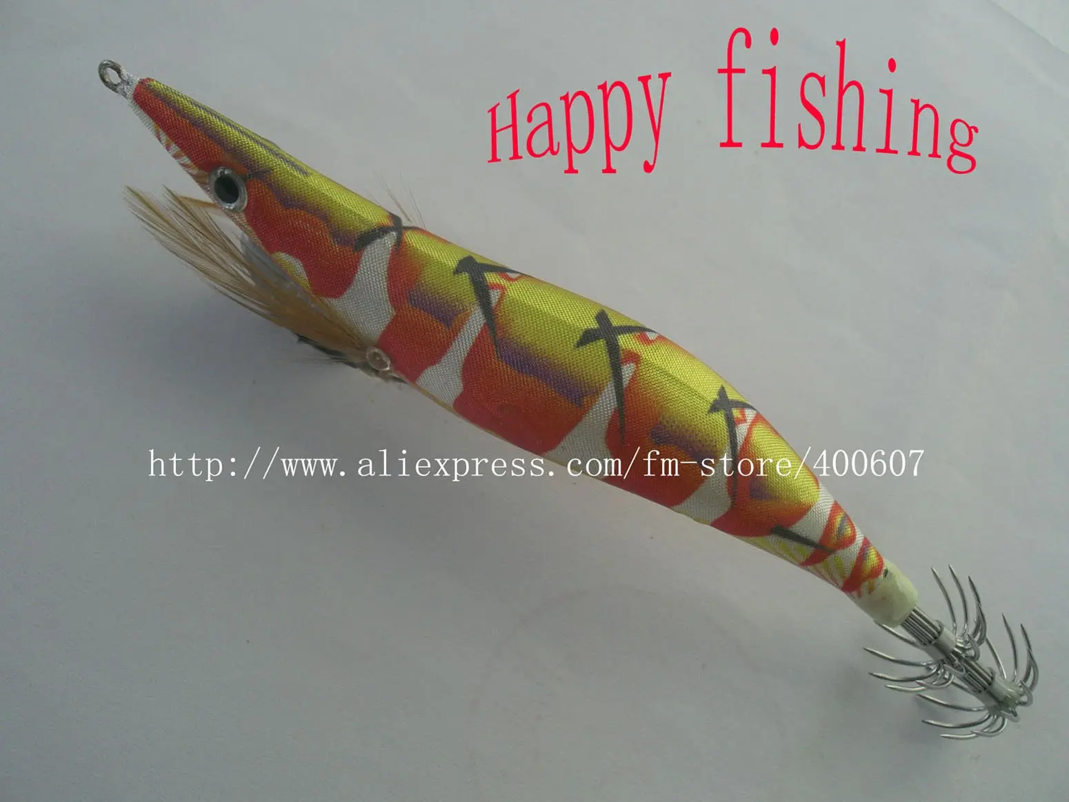 Светящаяся деревянная креветка-кальмар самая популярная модель удобная