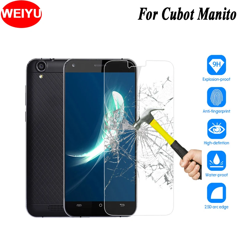 WEIYU для смартфона Cubot Manito ультратонкая пленка 5 0 дюйма защитная закаленная