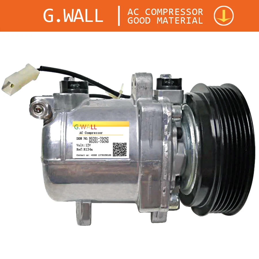 Для Aircom A/C AC Компрессор Suzuki Jimny компрессор в сборе 95201-70CN2 95201-70CN0 9520170CN2 9520170CN0 |