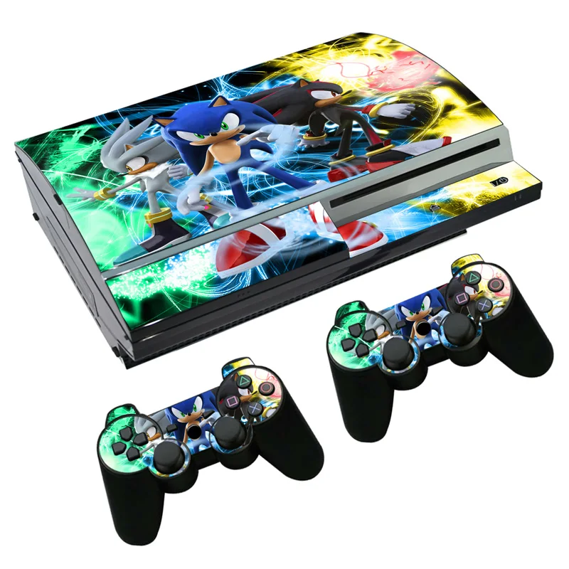 Виниловая наклейка Sonic Heroes для PS3 Fat PlayStation 3 приставка и контроллеры Skins|Наклейки| |