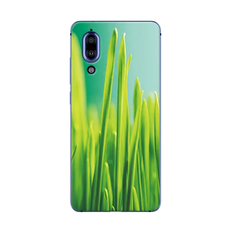 Мягкий чехол для телефона из ТПУ с экзотическим природным пейзажем Sharp Aquos S2