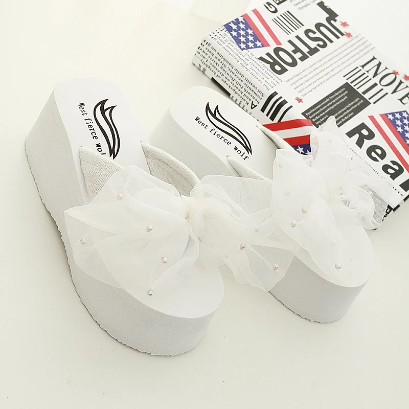 Платье с большим бантом Женские сандалии женские туфли отделкой бисером