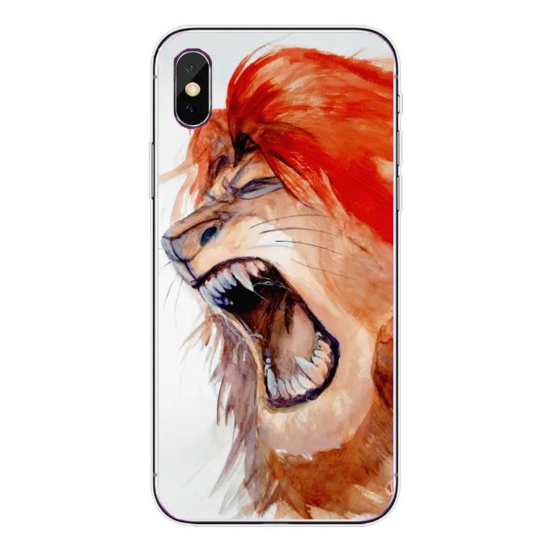 Чехол для телефона Lion King чехол с изображением Симбы вы iphone 8 8Plus 7 Plus 6S SE