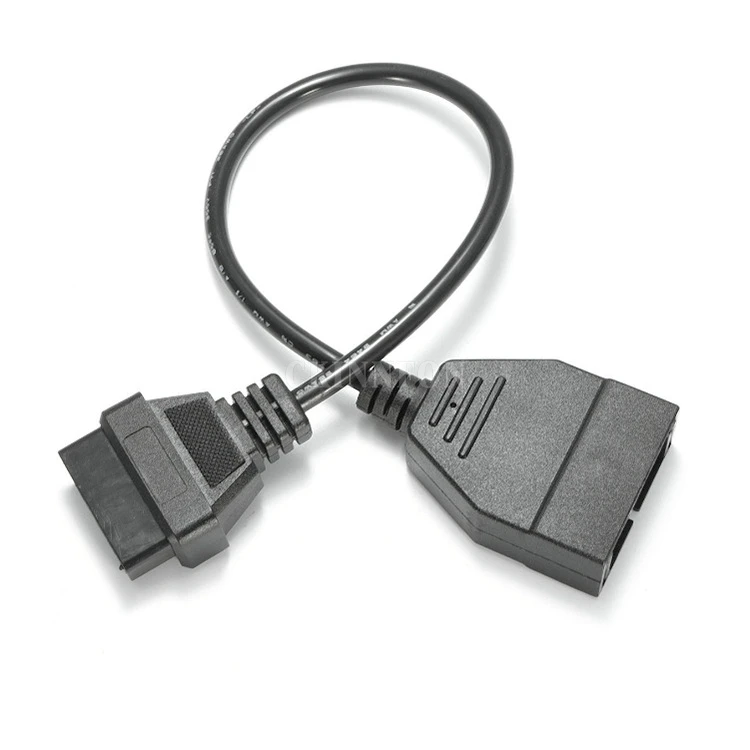 100 шт./лот 2019 Новый OBD/OBD2 разъем для 12-контактного GM адаптера к 16-контактному