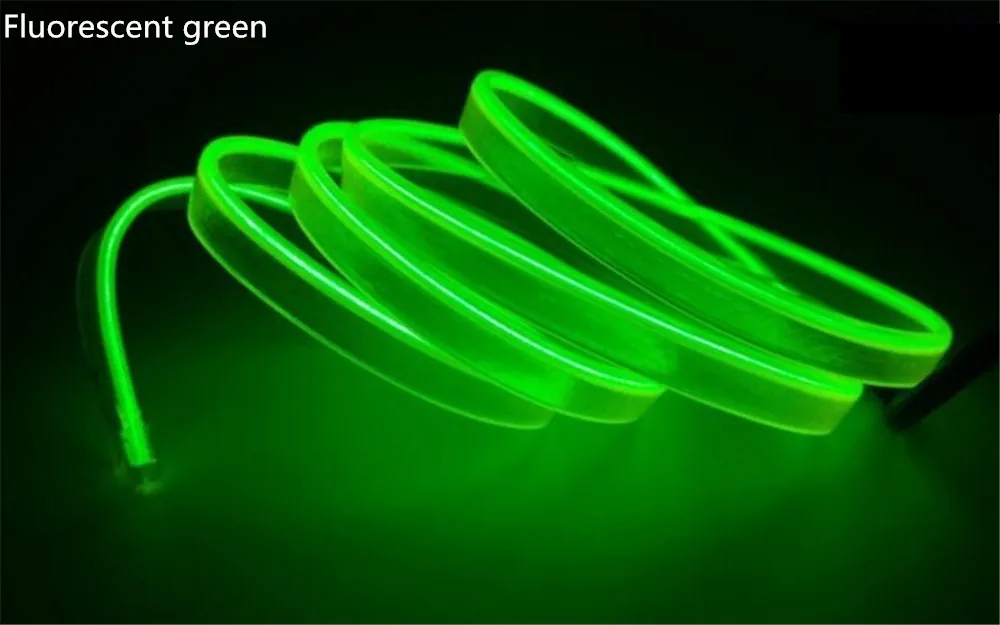 1/2/3 м интерьера автомобиля светильник bmbient светильник s El неоновая Светодиодная лента холодной линии декоративные огни приборной панели 12V сигареты светильник er инвертор