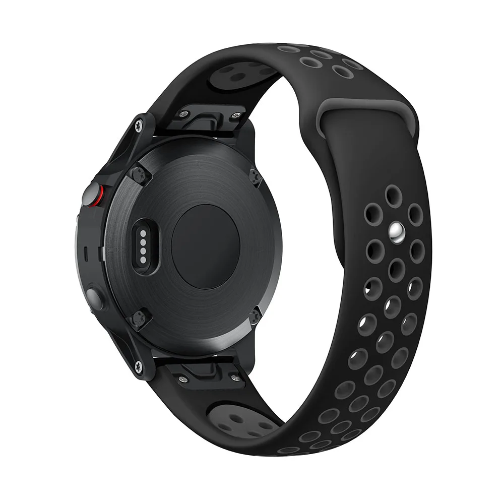 Ремешок для часов Garmin Fenix 5 / Plus силиконовый ремешок спортивных сменный