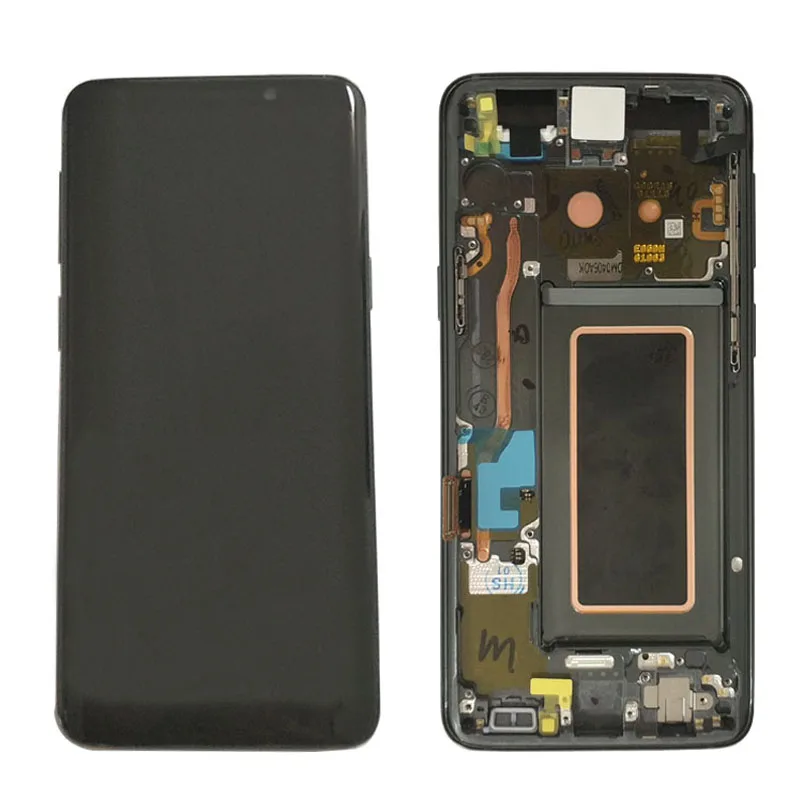 Оригинальный дисплей для Samsung Galaxy S9 G960 G960F Plus G965 G965f ЖК-дисплей с рамкой сенсорный