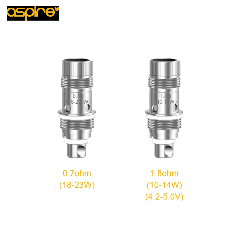 Aspire Оригинал Nautilus 2 Танк рот к легких мл распылитель с 0.7ohm 1.8ohm мундштук для