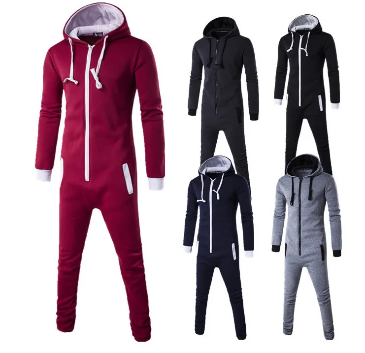 

Мужская толстовка на молнии с капюшоном, черная, синяя Пижама, цельная одежда для сна для взрослых, женский и мужской костюм, зимний Косплей