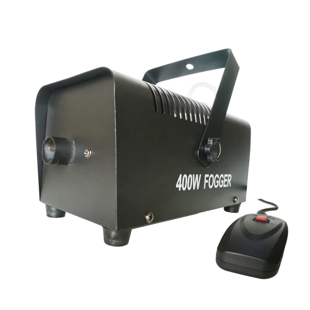 

Mini 400-Watt Portable Fog Machine Halloween and Party Fog smoke Machine fog chiller with