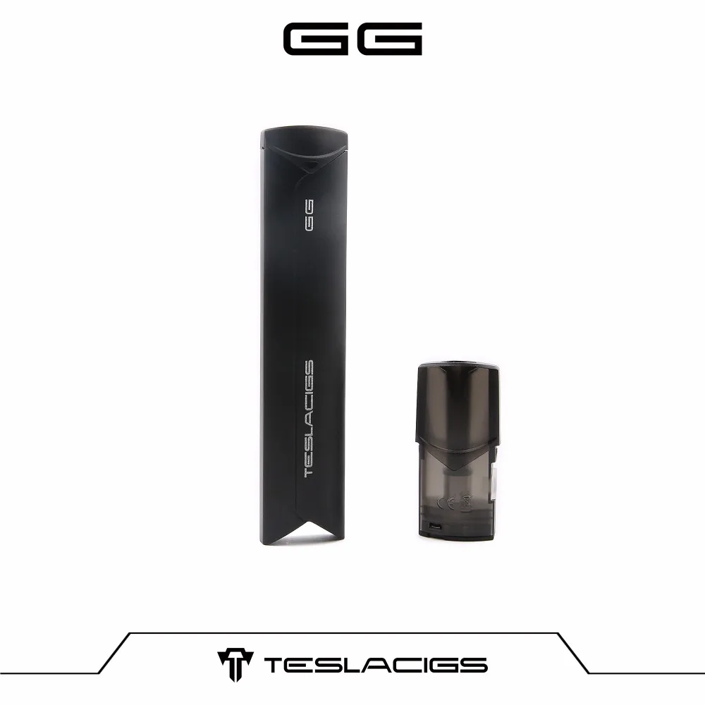 Teslacigs GG Vape Pod с 2 мл Форсунка картриджа электронная сигарета ручка Start Kit 380 мАч