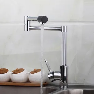 Новый латунный поворотный хромированный смеситель водопроводный кран смеситель для раковины для ванной комнаты Поворотный Смеситель