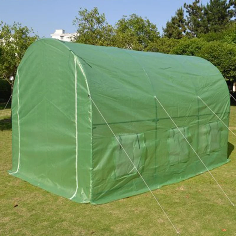 Сильный стальной каркас большой Парниковый Сад теплый анти замораживание
