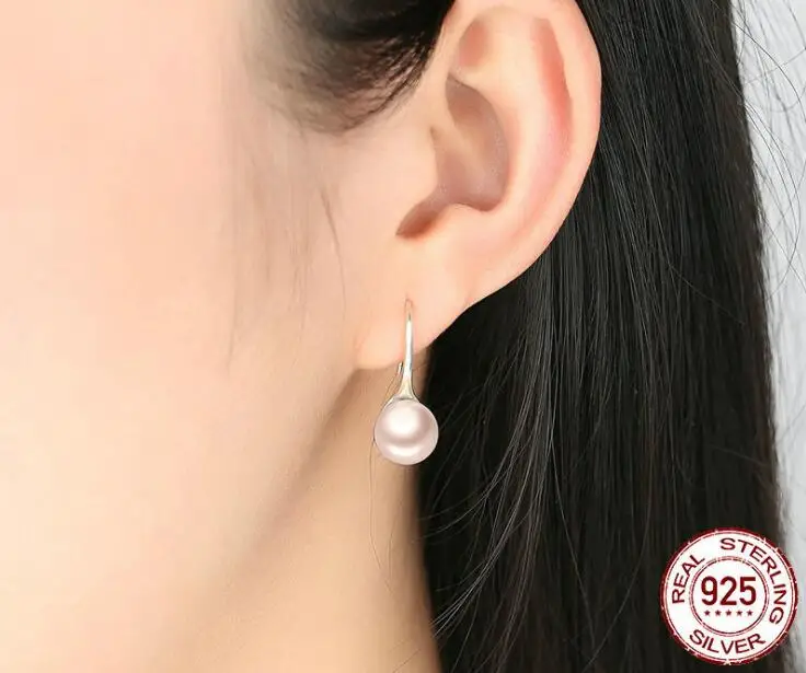 

AAAA High Quality Pearl Earrings High Luster Pearl Jewelry Classic 925 silver Earrings for Women Party Wedding Earrings