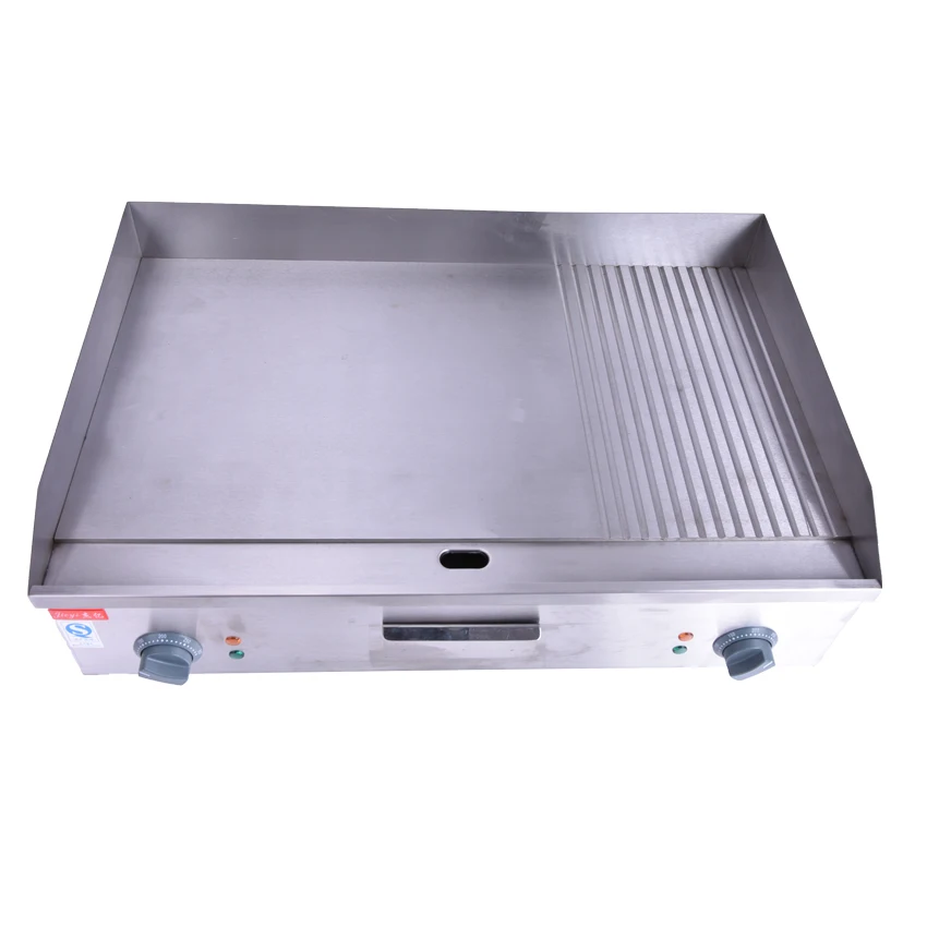 Сковорода рифленая из нержавеющей стали 220 В/110 В 1 шт.|electric contact grill|electric griddlecontact grill