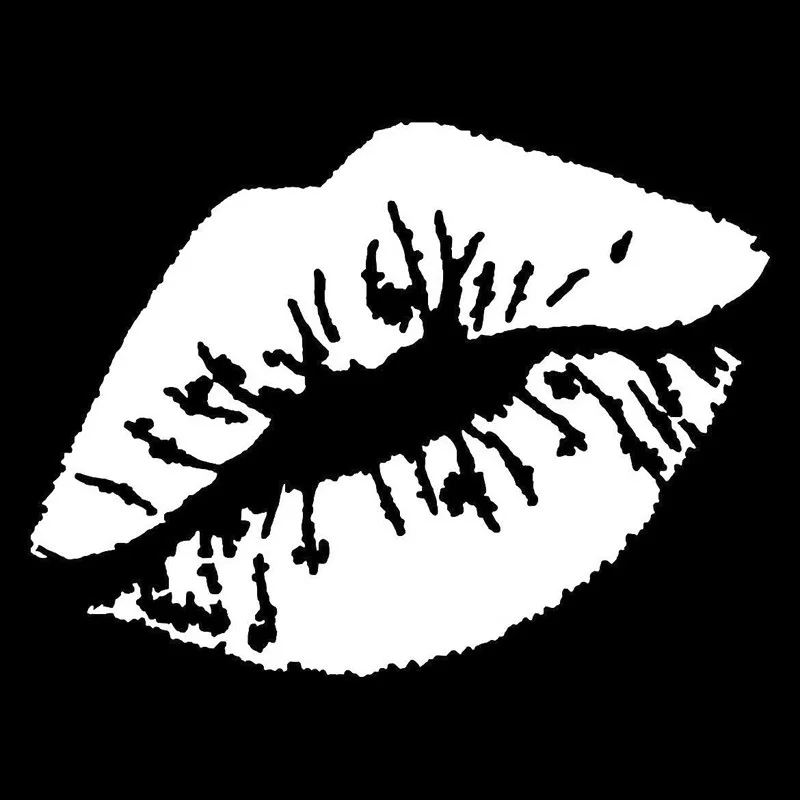 Kiss marks виниловая Автомобильная наклейка s наклейки на окна украшения аксессуары