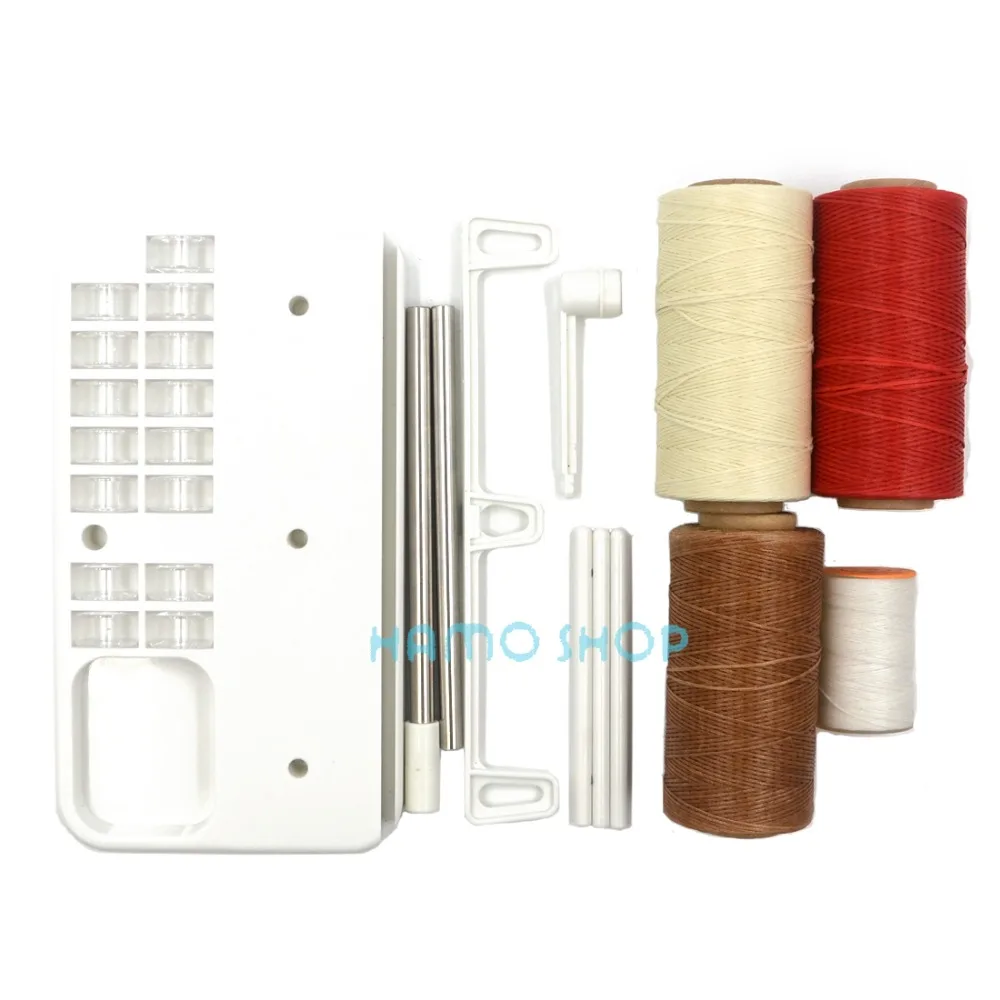 1 комплект белый держатель катушек Вышивание швейная машина бобины для домашнего