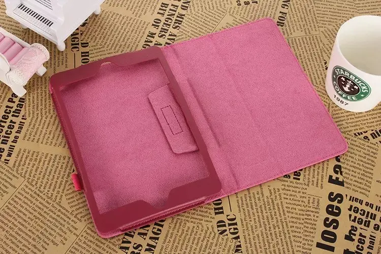 100 шт./лот кобура с кронштейном личи оптовая продажа кожаный чехол для apple ipad mini 1 2 3