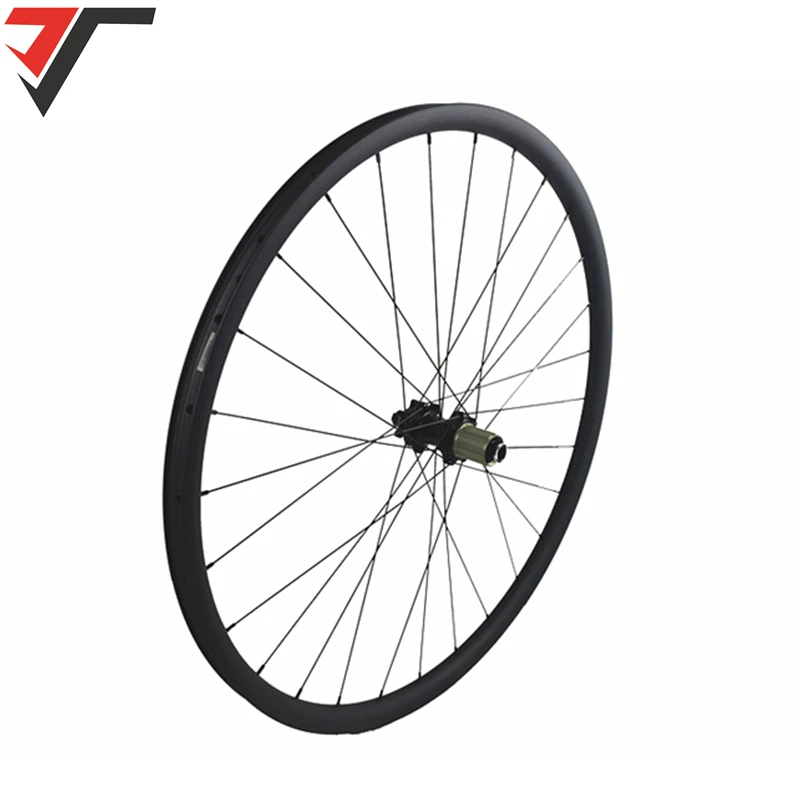 Углерода BOOST Колесная AM 35 мм ширина Асимметричная бескамерная 29er mtb колеса прямо тянуть 110*15 148*12 boost горный велосипед