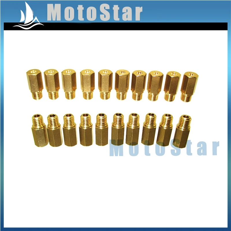 Carb Main Jet #105 108/110 112 115 118 120 122 125 128 130 132 135 138 140 142 145 148 150 152 для Keihin 99101-357 PWK PE OKO |