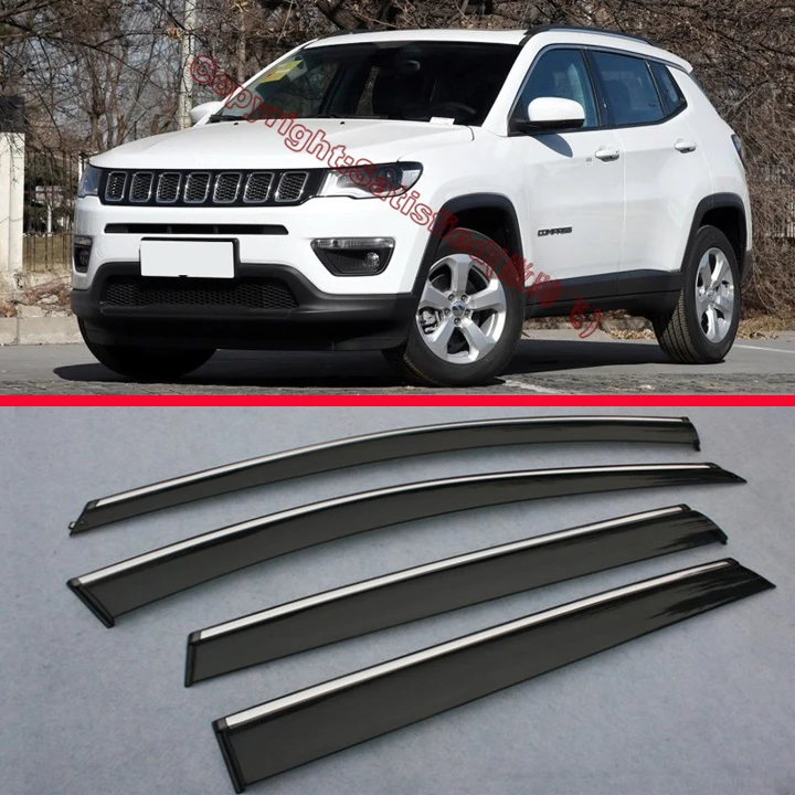 Ветрозащитный козырек для Jeep Compass 2017 2018 | Автомобили и мотоциклы