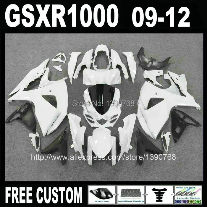 Высокое качество Инжекционный обтекатель комплект для SUZUKI GSXR1000 2009 2012 K9 GSXR 1000 09 10 11