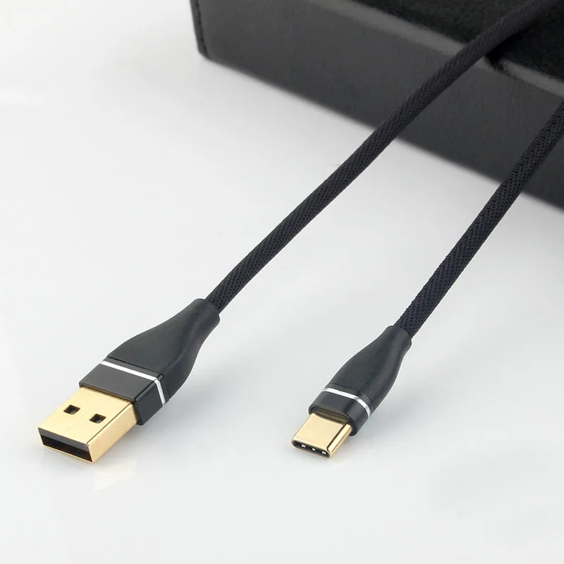 3A Fast Charging Cable for Apple Android Type-c Mobile Phone Data Line Woven Nylon Mini Usb FDC-Z03 | Мобильные телефоны и