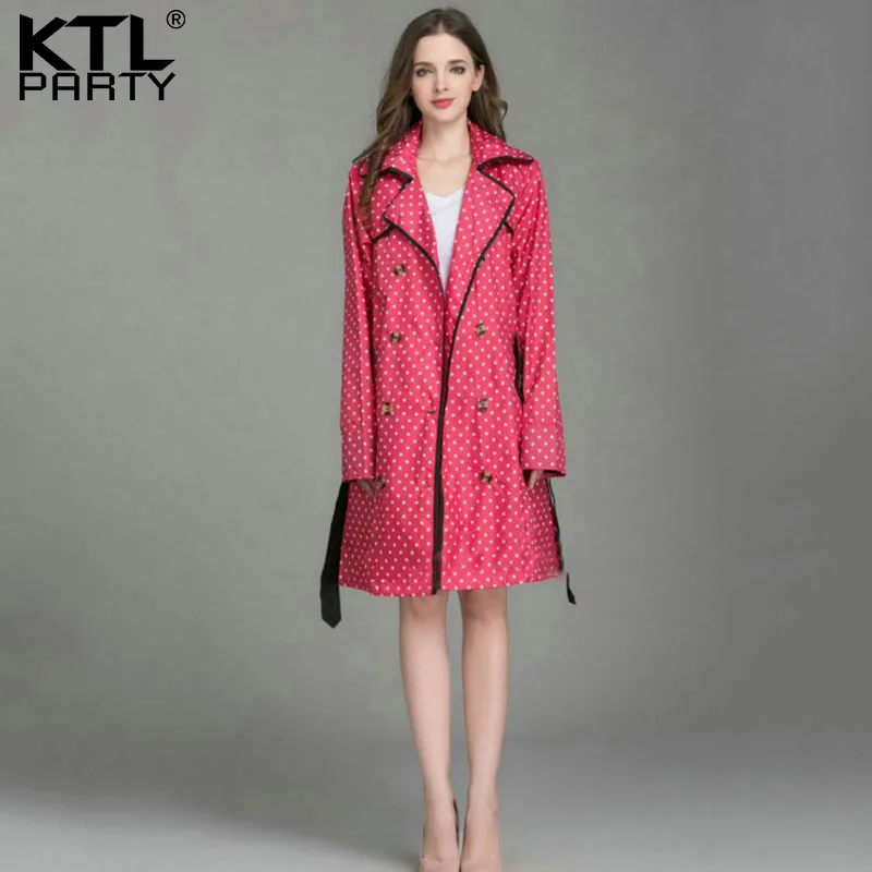 KTLPARTY женские модные дождевики уличные для путешествий непромокаемое