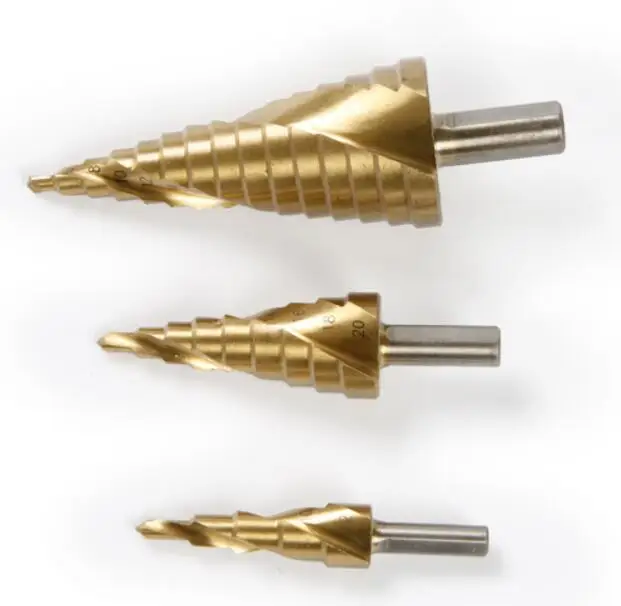 Xtremecraft большой ступенчатый конус из быстрорежущей стали спиральное ступенчатое