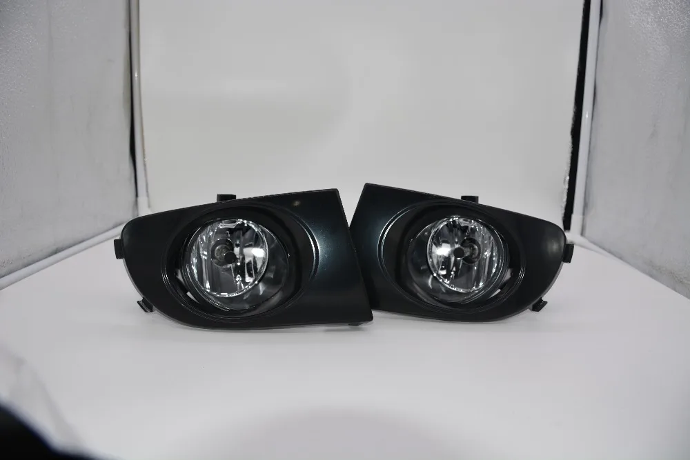 

eOsuns halogen fog lamp with wires harness, switch, fog lamp house and frame cover complete kit for nissan sunny sentra 2004