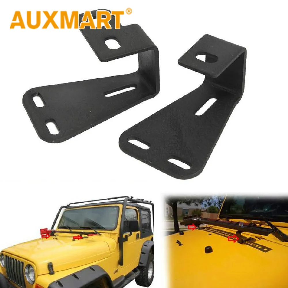 Auxmart 2 шт. Автомобильный капот Здравствуйте Lift домкрат Кронштейн подходит для Jeep