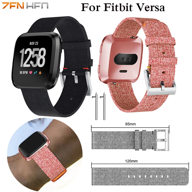 Новое поступление для Fitbit Versa наручный ремешок Смарт часы мягкий джинсовый часов