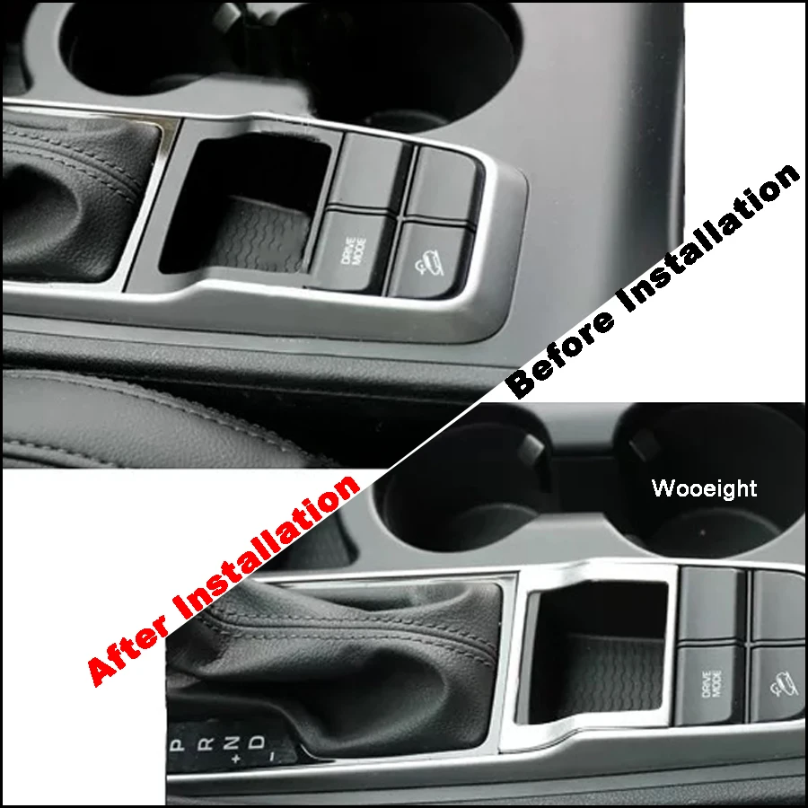 Wooeight серебряное зубчатое колесо для Hyundai Tucson 2015 2016 2017 2018 автомобильные аксессуары