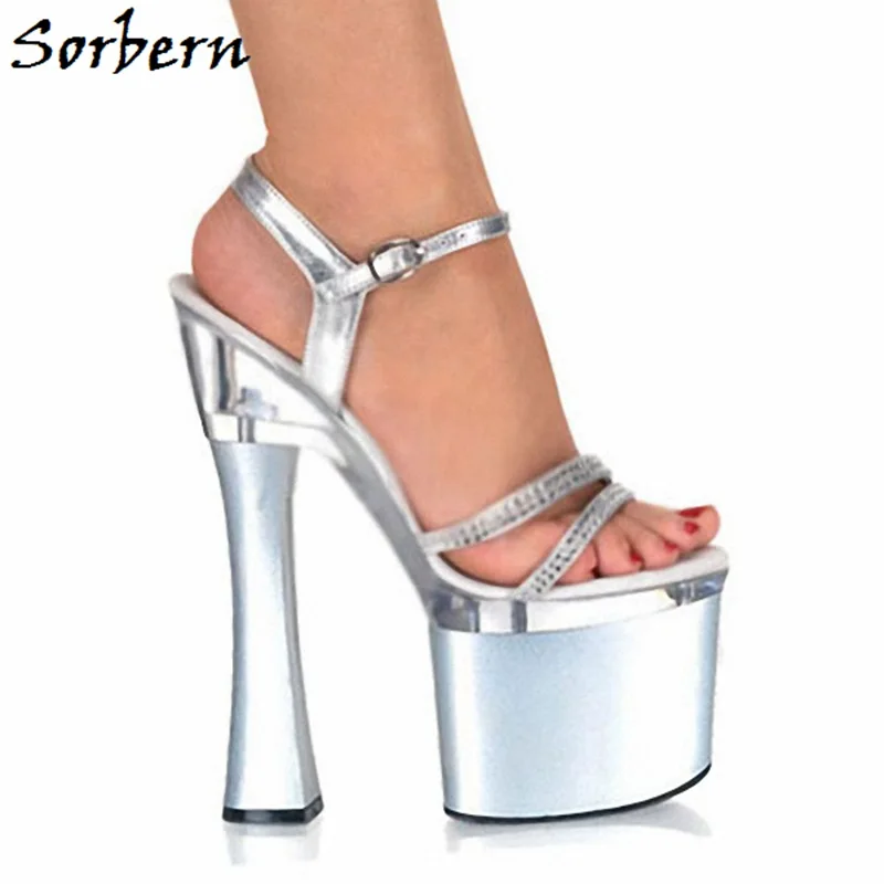 

Sorbern Ladies Shoes And Sandals Size 11 Heels Designer Brand Women Fashion Sandals Platform Feminina Color Summer Open Toe