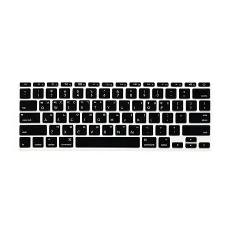 AIR 11 корейский чехол для клавиатуры США 5 шт. силиконовый защитный Mac MacBook Air