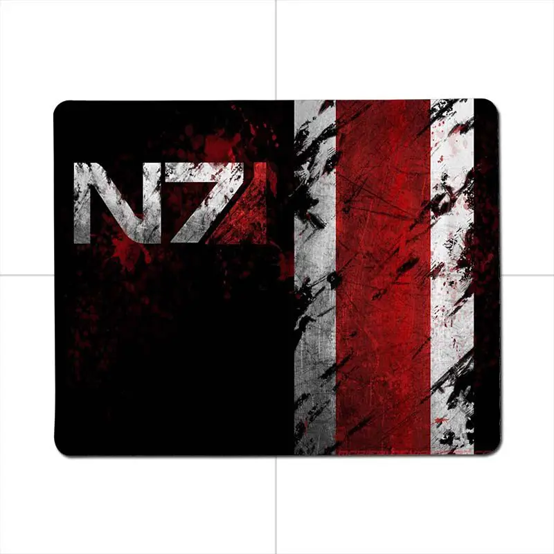 MaiYaCa Новые поступления игровые коврики для мыши с эффектом Mass Effect N7 логотипом на
