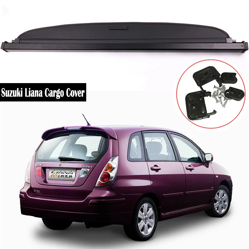 Задняя крышка для груза Suzuki Liana 2007 2016 защитный экран багажника козырек
