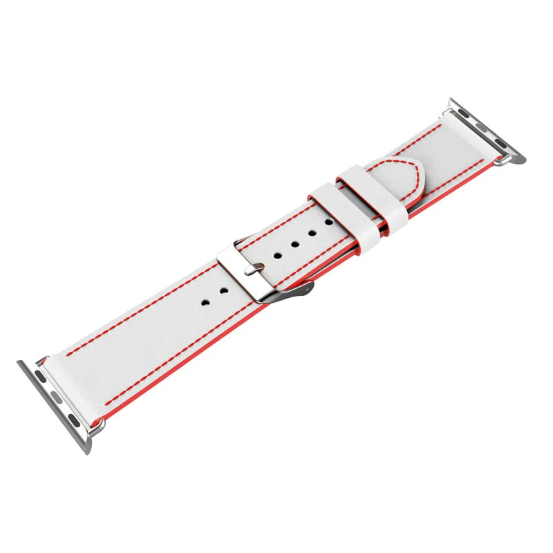 Кожаный ремешок Laforuta для Apple Watch Series 4 44 мм 40 женщин и мужчин iWatch 42 38 браслет|Ремешки