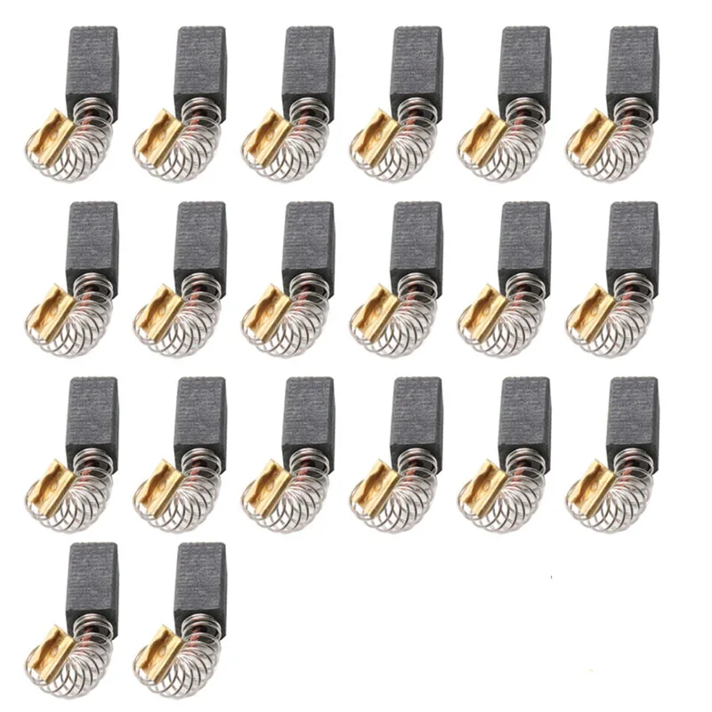 20pcs Generic Electric Motor Carbon Brush Replacement for 13mmx 7.5mm x 6.5mm | Инструменты