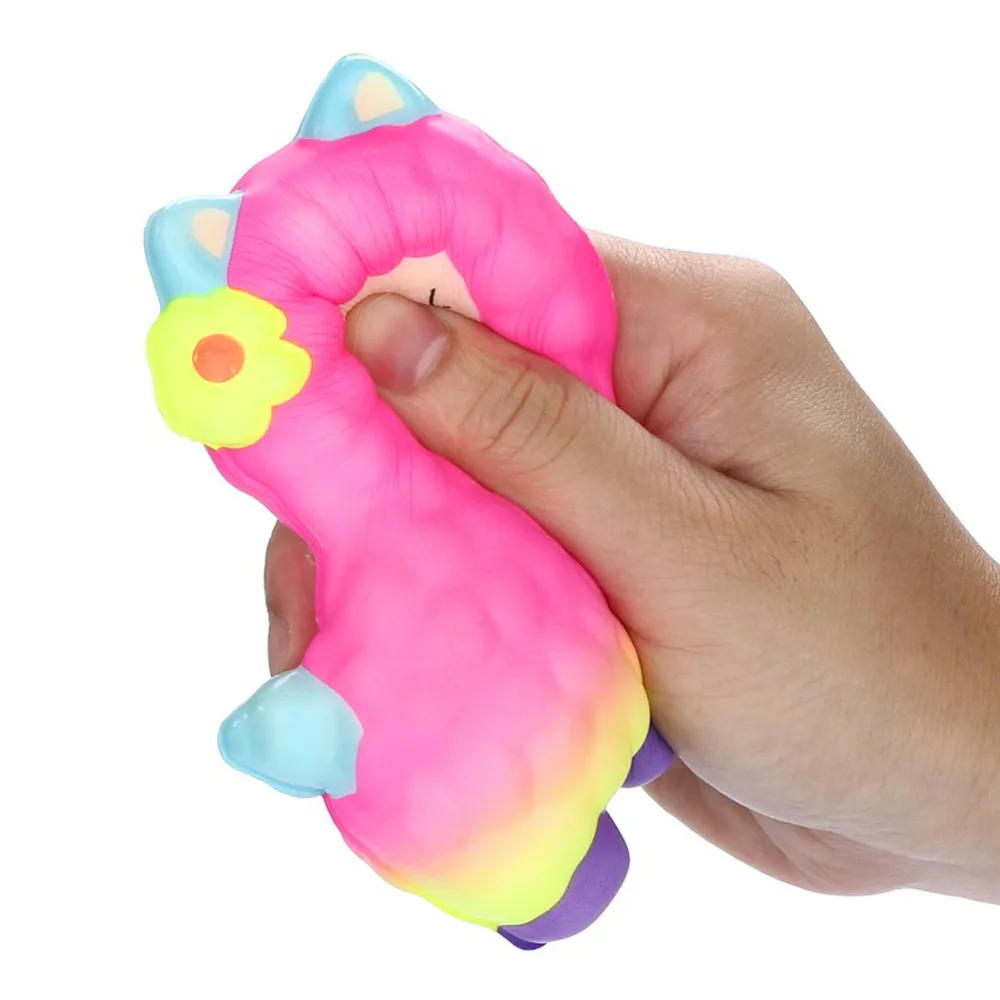 Squishy Хлюпать очаровательны ламы коврик с запоминанием формы фруктов ароматический крем Squeeze игрушки антистрессовые гаджеты стресса игрушка W504