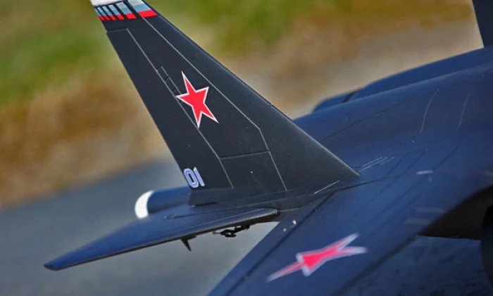 RC модель самолета EDF реактивный двигатель SU47 Berkut комплект rc самолет