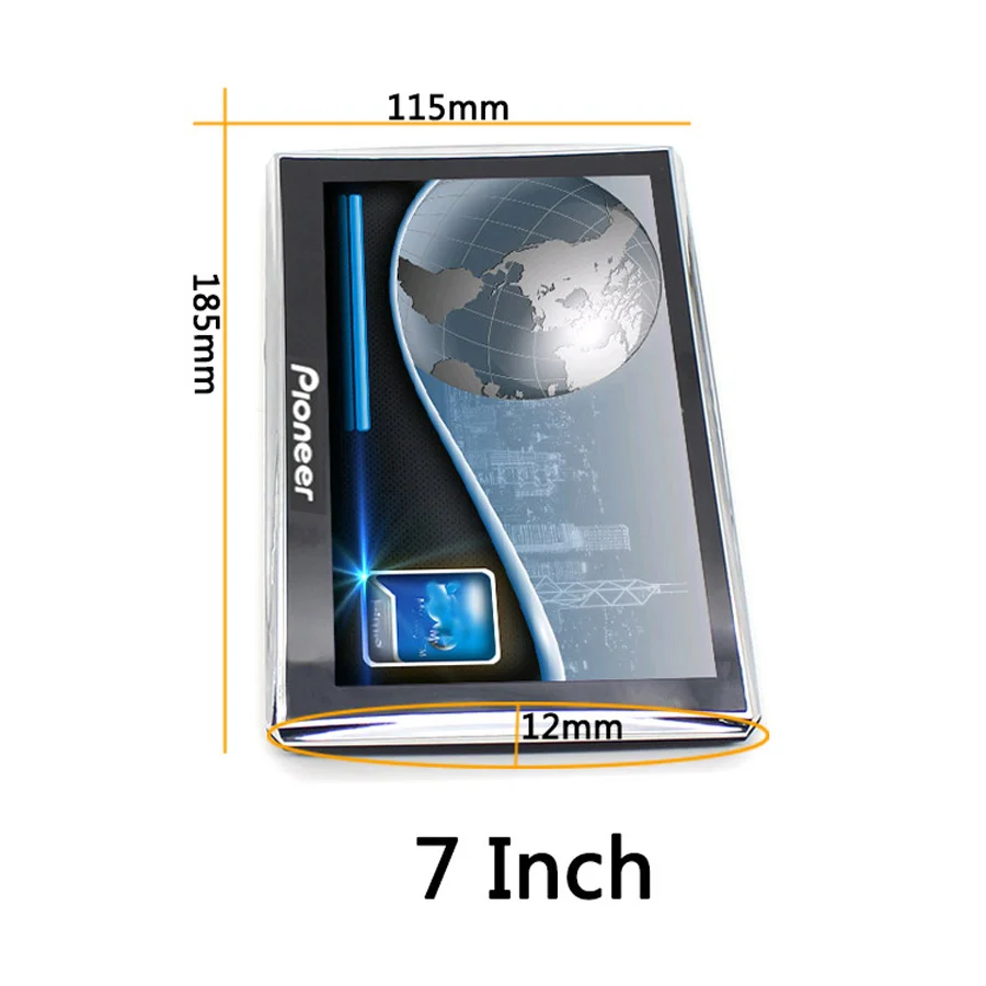7 Inch HD Auto Car GPS Navigation 8GB 800MHZ WINCE Map Free Upgrade Navitel Europe Sat nav navigator automobile | Автомобили и