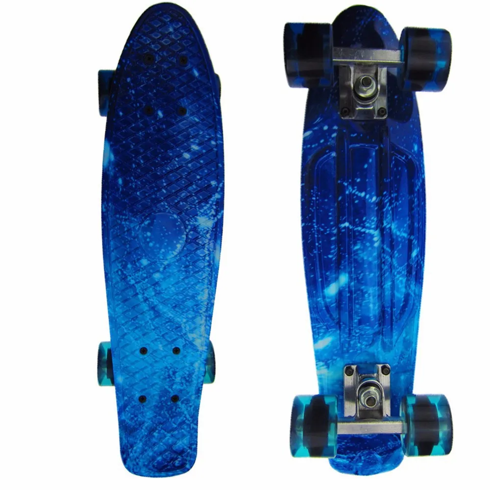 

Новейшая доска для круизера 22 дюйма для детей доска для серфинга длинный скейтборд террасы для спорта на открытом воздухе ABS глажка ретро дл...