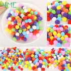 Помпоны для рукоделия HMC, Размер 1015202530 мм, разные цвета