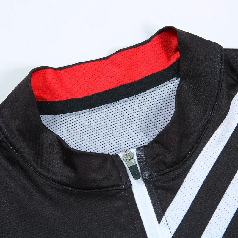 

CHEJI 2018 MTB Road Bike Jersey Men Top Quality YKK zipper Black Red Orange Blue Short Sleeve Cycling Clothing Bicycle Shirt