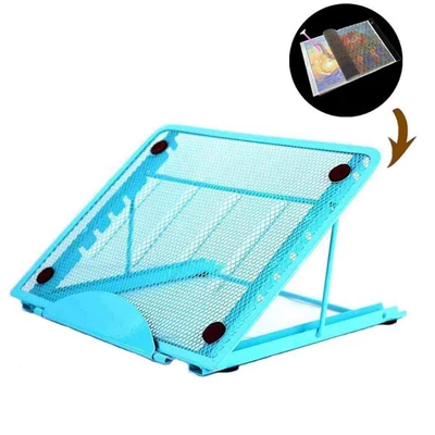 Blue A4 светодиодный светильник для алмазной живописи 5D DIY аксессуары для алмазной живописи Алмазная вышивка крестиком металлические инструменты - Цвет: Blue
