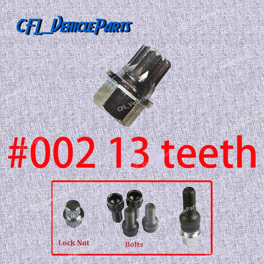 

Anti-theft Wheel Bolt Lock Nut Key Adapter #002 8D0601139F For Volkswagen VW Golf Jetta Passat Touran For Audi A4 A6 A8 TT
