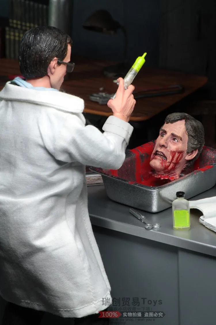 NECA Mary Shelleys Frankenstein Re аниматор Герберт Уэст доктор Ткань 8 дюймов кукла Фигурка Игрушка