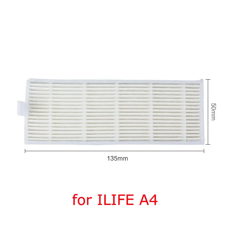 10* HEPA фильтр+ 10* губчатые фильтры для chuwi ILIFE A4 робот-пылесос ilife A40 A4S A8 A6 A4 робот-пылесос