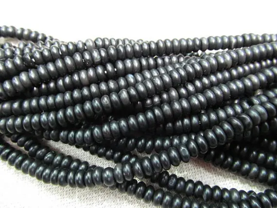 

high quality fire agate gemstone rondelle abacu black jet crab assortment jewelry beads 6x10mm--5strands 16inch/per strand